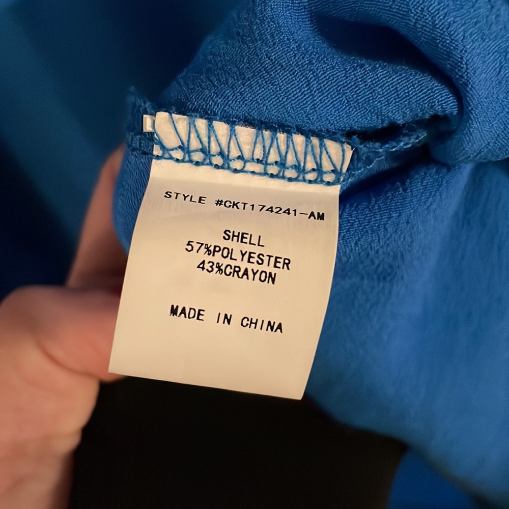 🦋Code Mode Nordstrom Flutter Sleeve Ruffle Blouse - Picture 7 of 13